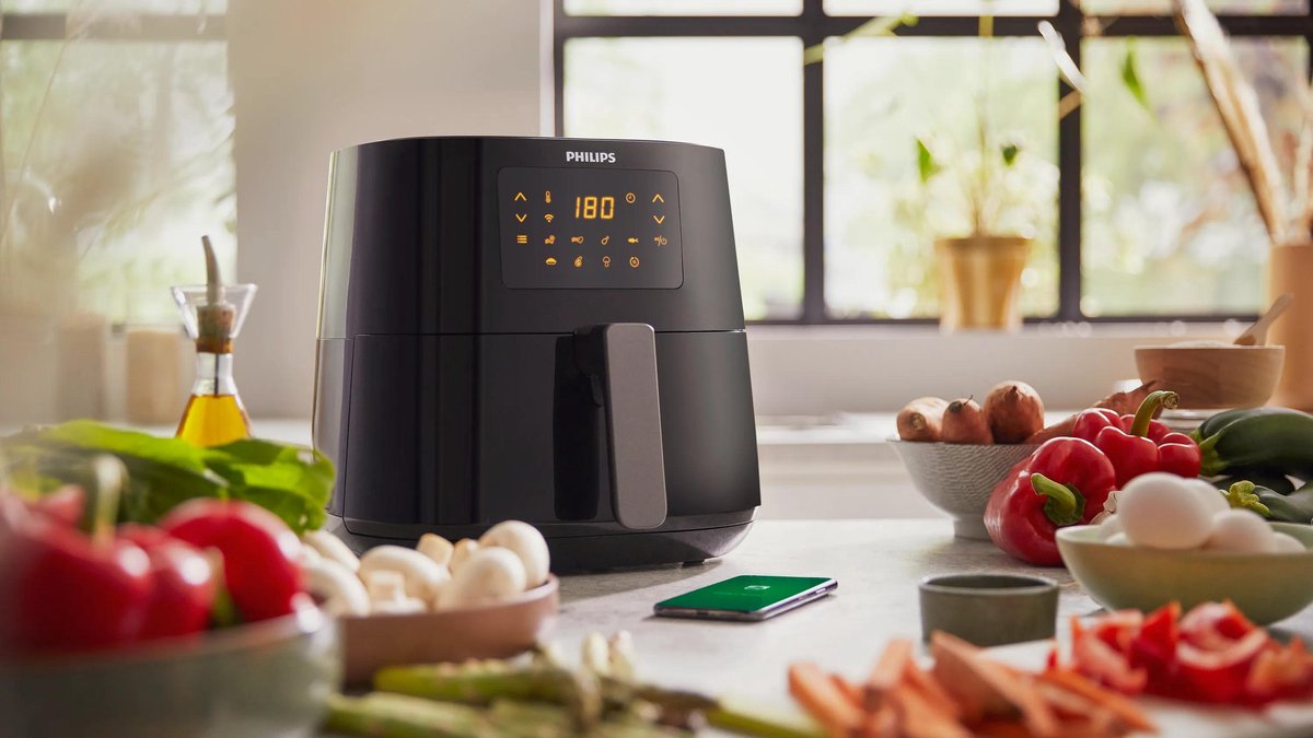 Philips Essential Connected 5000 Series - HD9280/70 - 6,2 liter (XL) - Rapid Air-technologie - 7 ingestelde programma's - Quickclean – foto 2