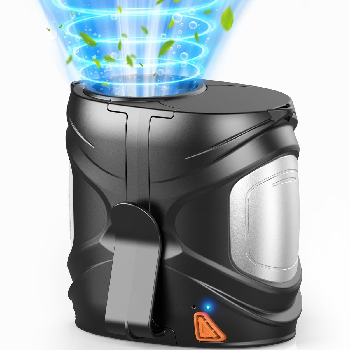 Draagbare NekVentilator - Mini Ventilator 6 standen met koeling - handventilator 6000 mAh Lange Batterijduur USB Oplaadbaar - Heupventilator ideaal kampeeruitje Voor Buitensport woon-werkverkeer en Dagelijks Gebruik — afbeelding 6