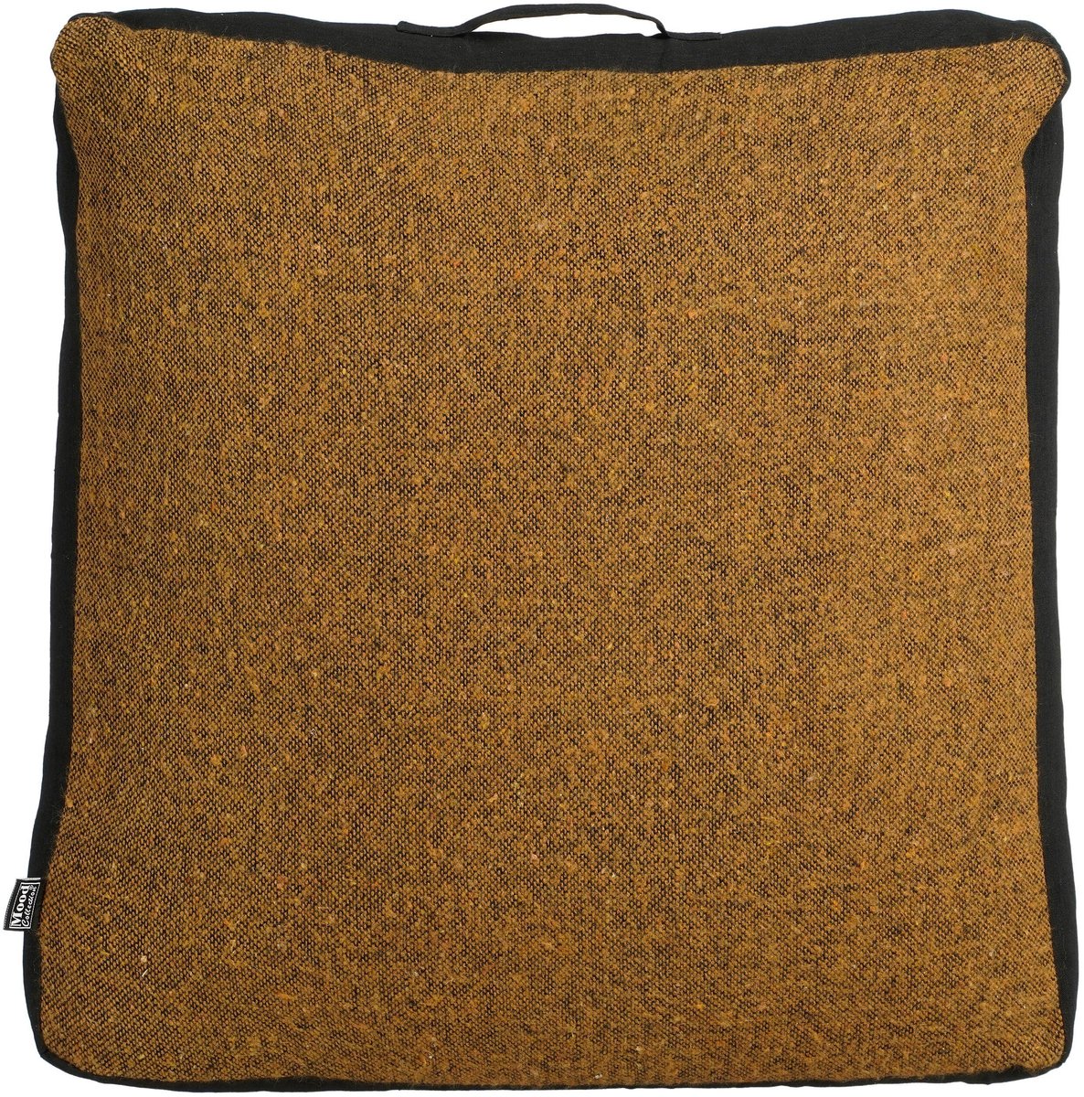 In The Mood Collection Chrissy Vloerkussen - L57 x B57 x H10 cm - Gerecycled Katoen - Bruin