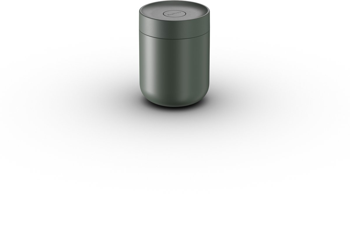 BergHOFF Home Nommie – Thermos Lunchbox - Food Jar 0.5L – Lekvrije Yoghurtbeker To Go – Isoleerbeker voor Soep - Dubbelwandige Isolatie - RVS Thermische Voedselcontainer – Houdt 6u Warm/Koud – Khaki
