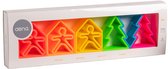 DENA Dëna Neon - Kind, Huis en Boom Set.