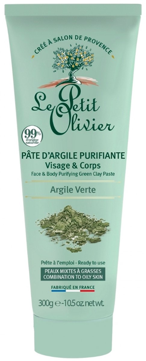 Le Petit Olivier Zuiverende Groene Kleipasta 300 g