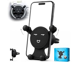 Boncy® Premium Telefoonhouders Auto Smiley - GSM Houder voor Ventilatierooster - Universele Telefoonhouder Voor Ventilatie Luchtrooster - Mobiel Houder - Phone Holder Car Accessoires