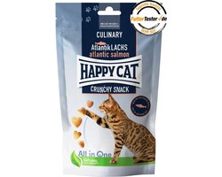 Happy Cat Crunchy Snack - Atlantische Zalm - 70gr Image