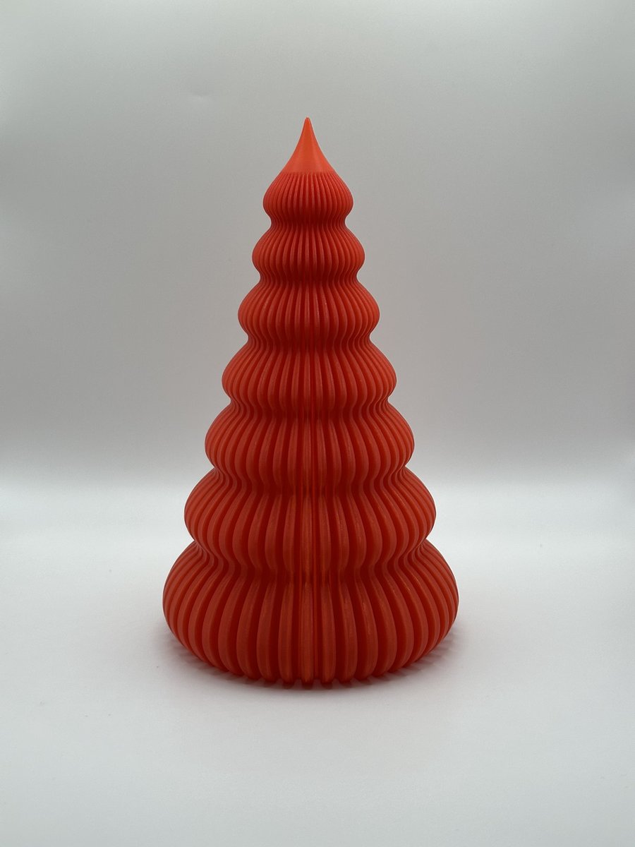 GlowTree Decorative Lamp - Red - Tall - 17cm
