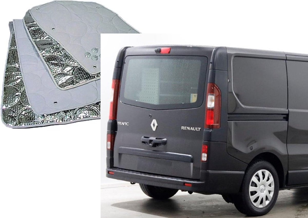 Raamisolatie Geschikt voor Renault Trafic, Vivaro, Talento, NV300 Raamisolatie achterklep vanaf BJ 2014