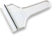 Grattoir à glace voiture - Essuie-glace - Grattoir à vitre - Accessoires de voiture - Avec extracteur - Wit