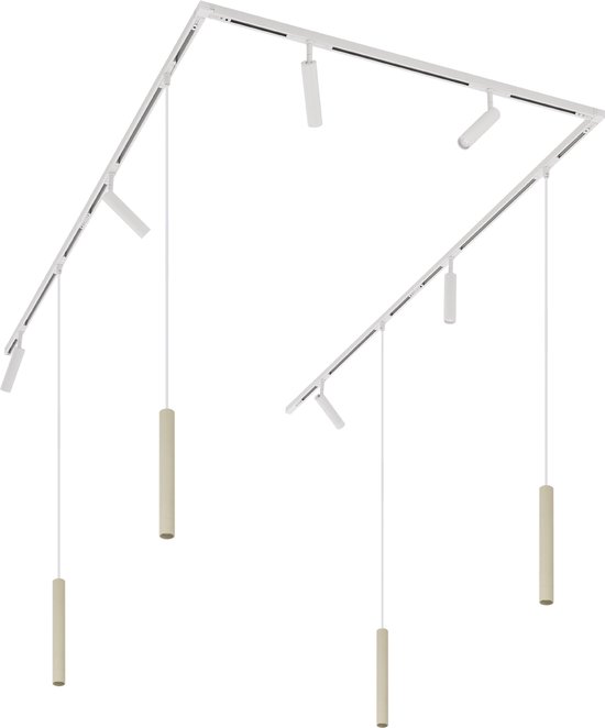 ProPlus eindstop voor tentrail 8-10 mm set van 2 stuks