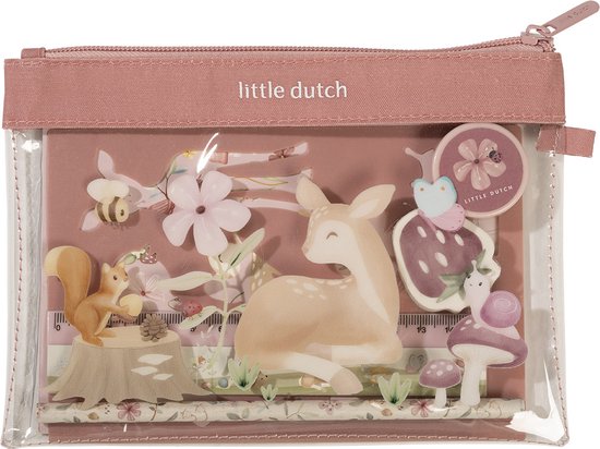 Foto: Little dutch schrijfwarenset fairy garden etui met inhoud bambolino toys