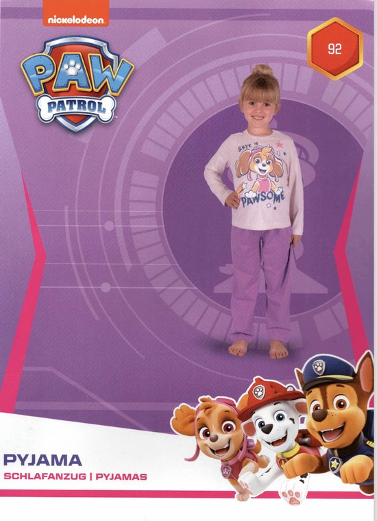 Paw Patrol kinder meisjes trolley 3D Paw Patrol kinder meisjes trolley 3D