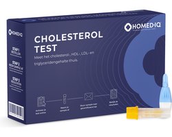 Homed-IQ - Cholesterol & Lipiden Test - Thuistest - Gecertificeerd Laboratorium - Laboratorium Test