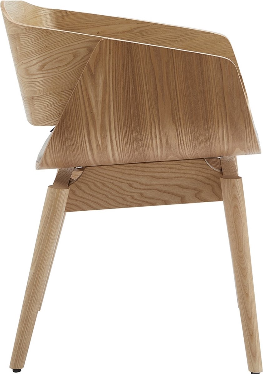 Memphis - Houten Eetkamerstoel - Naturel