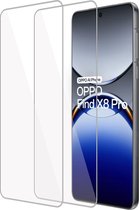 2x Geschikt voor OPPO Find X8 Pro - Screenprotector - Beschermglas - GuardCover
