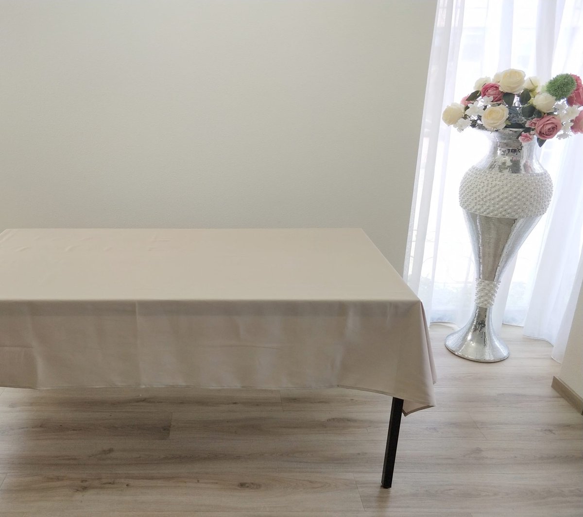 Tafelkleed 140x240 cm-Licht Beige