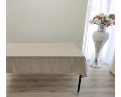 Tafelkleed 140x240 cm-Licht Beige
