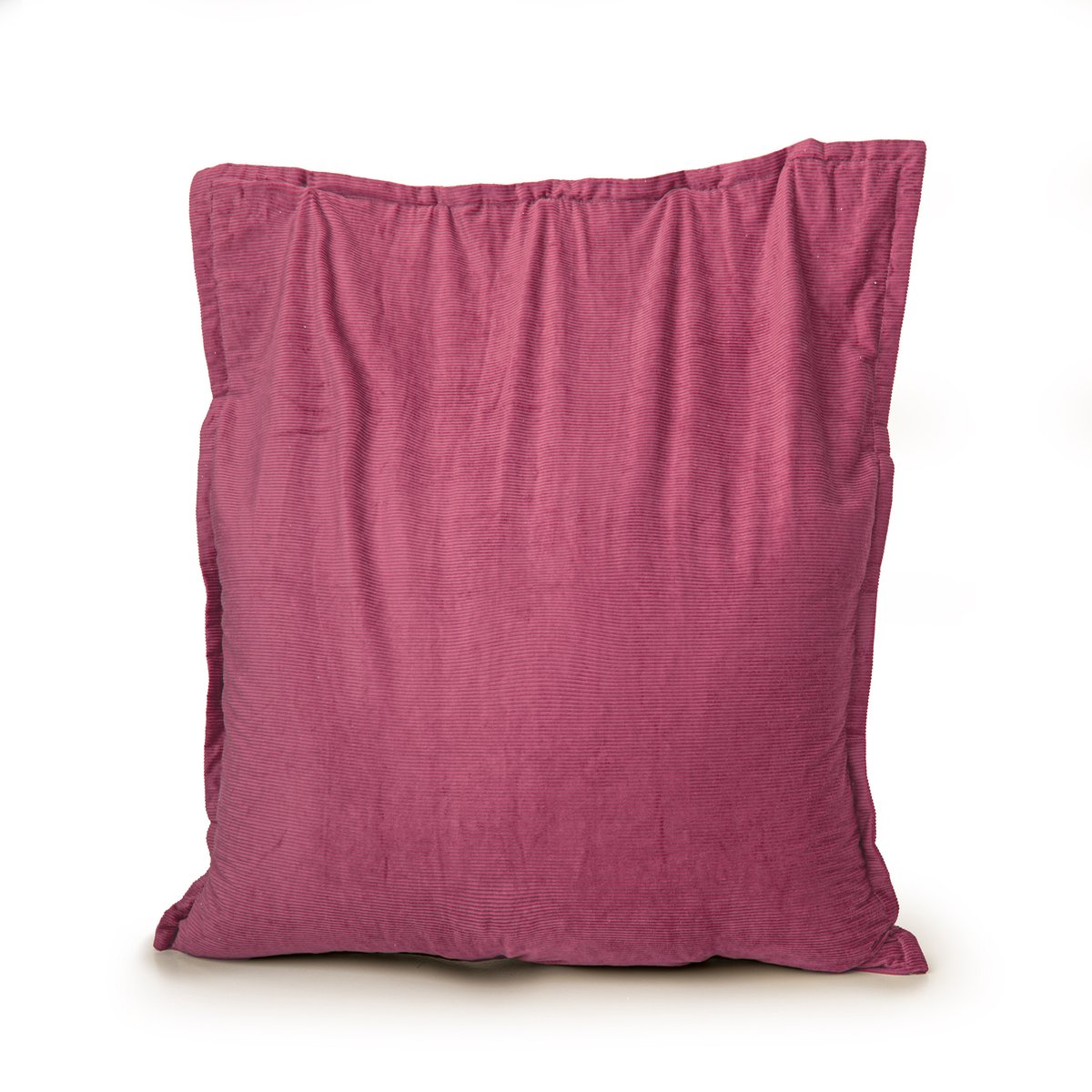 Drop & Sit - zitzak/zitkussen - trendy rib (corduroy) - fuchsia - 100 x 150