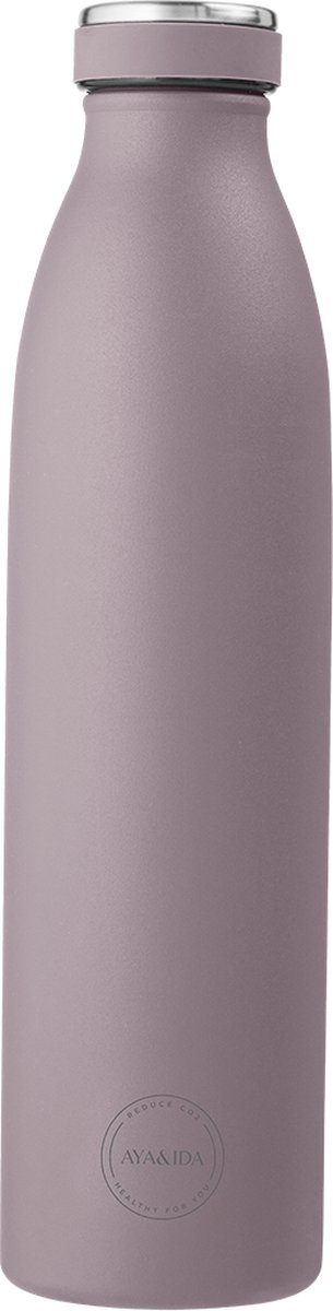 AYA & IDA - Drinking Bottle - Thermosfles - waterfles - 750ml - LAVENDER
