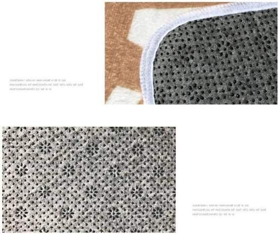 Tapis Noël Motif Père Noël 80x150cm – Antidérapant, Lavable, Doux En Microfibre, Pour Salon/chambre