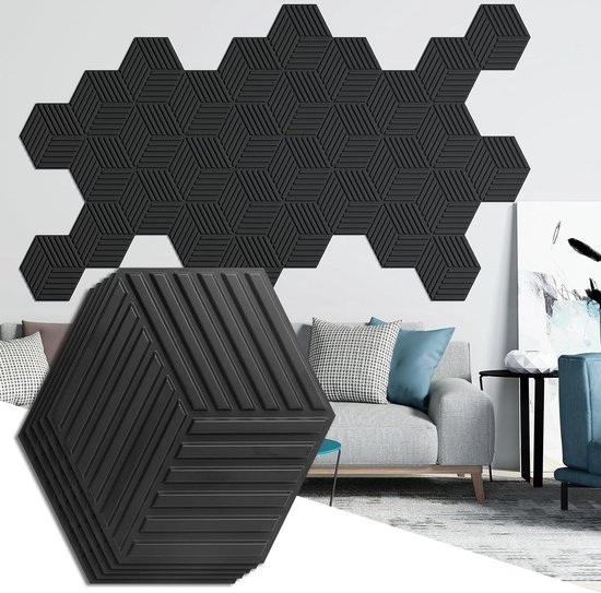 3D muur panelen wandbekleding plafondpanelen POLYSTYREEN MATERIAAL PIEPSCHUIM LIKE 3 mm dikte (6m², Zirkon Grey) Pepischium Materiaal 3 mm sterk