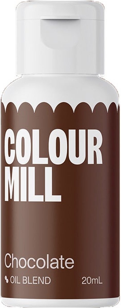 Colour Mill Oil Blend Voedingskleurstof op Oliebasis - Chocolate - 20ml