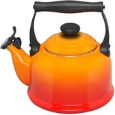 Bol.com Le Creuset Fluitketel Oranjerood 2.1L aanbieding