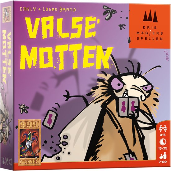 999 Games - Valse Motten - Kaartspel