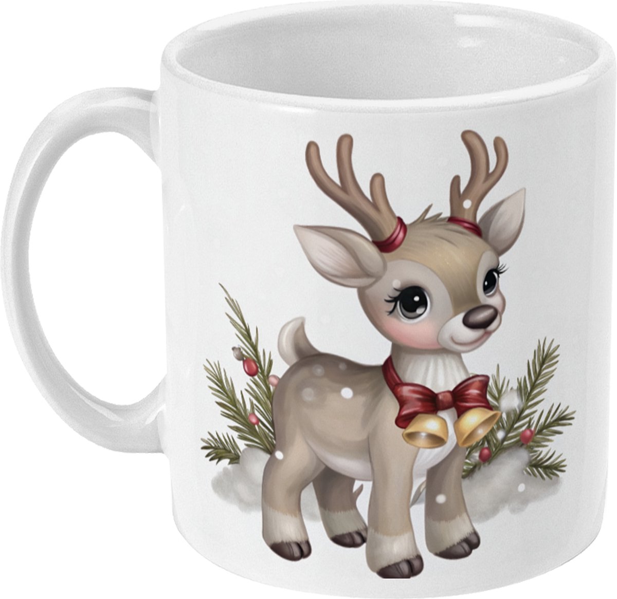 Mok Rendier - Kerst - Christmas - Theemok - Koffiemok