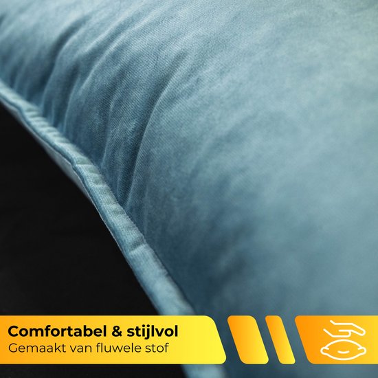 Comfortabel & stijlvol, gemaakt van fluwele stof.