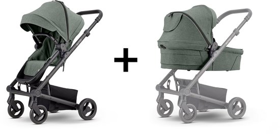 Mutsy Nexo Plus 2-in-1 Kinderwagen - Reiswieg en Zitje - Mutsy - €359,00
