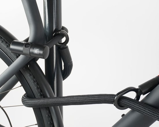 TEXLOCK eyelet - U/X lock - Fietsslot - ART2 - M - 120 cm - Zwart van TEXLOCK — afbeelding 4