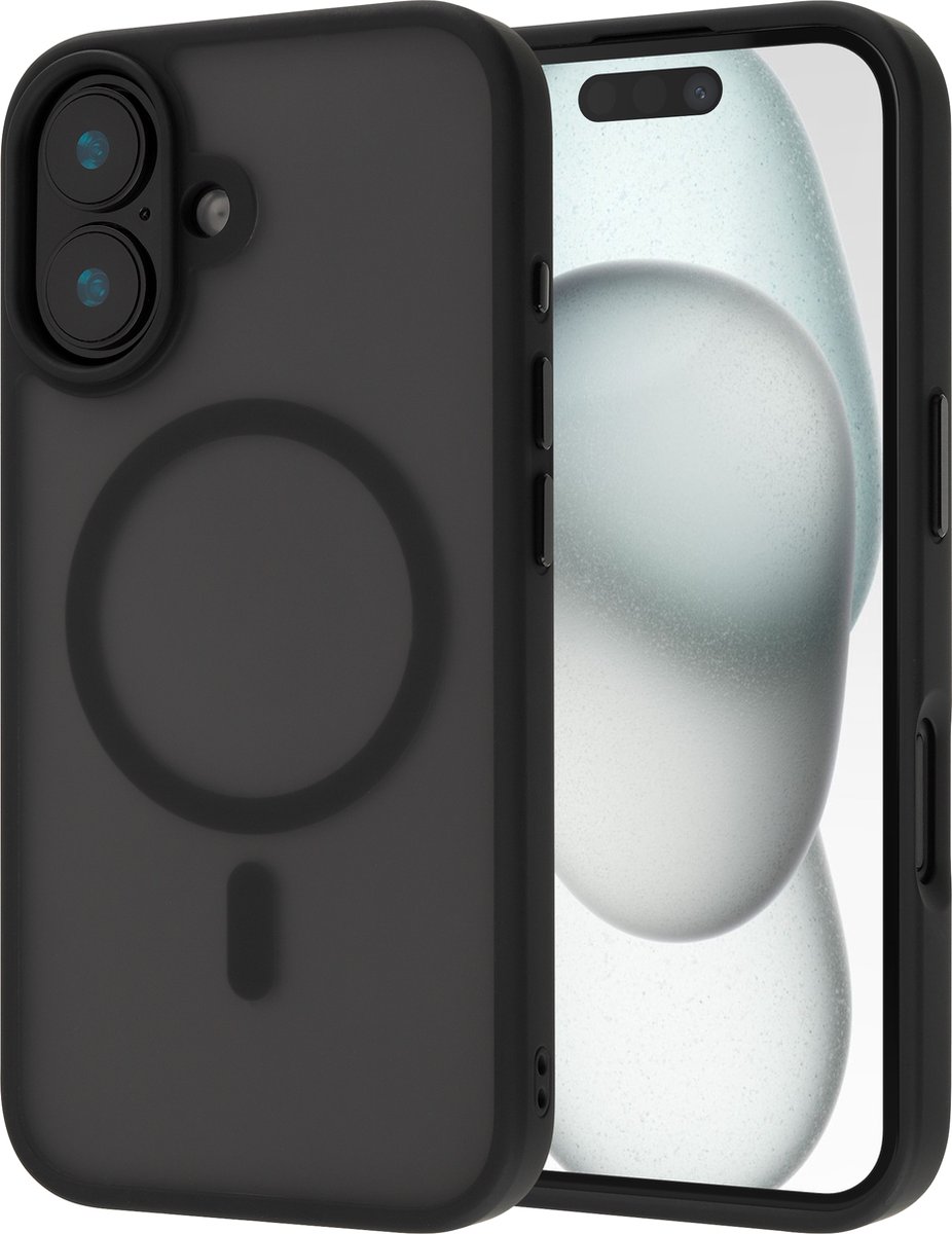 ScreenArmor MagAir Case voor Apple iPhone 16 - Zwart