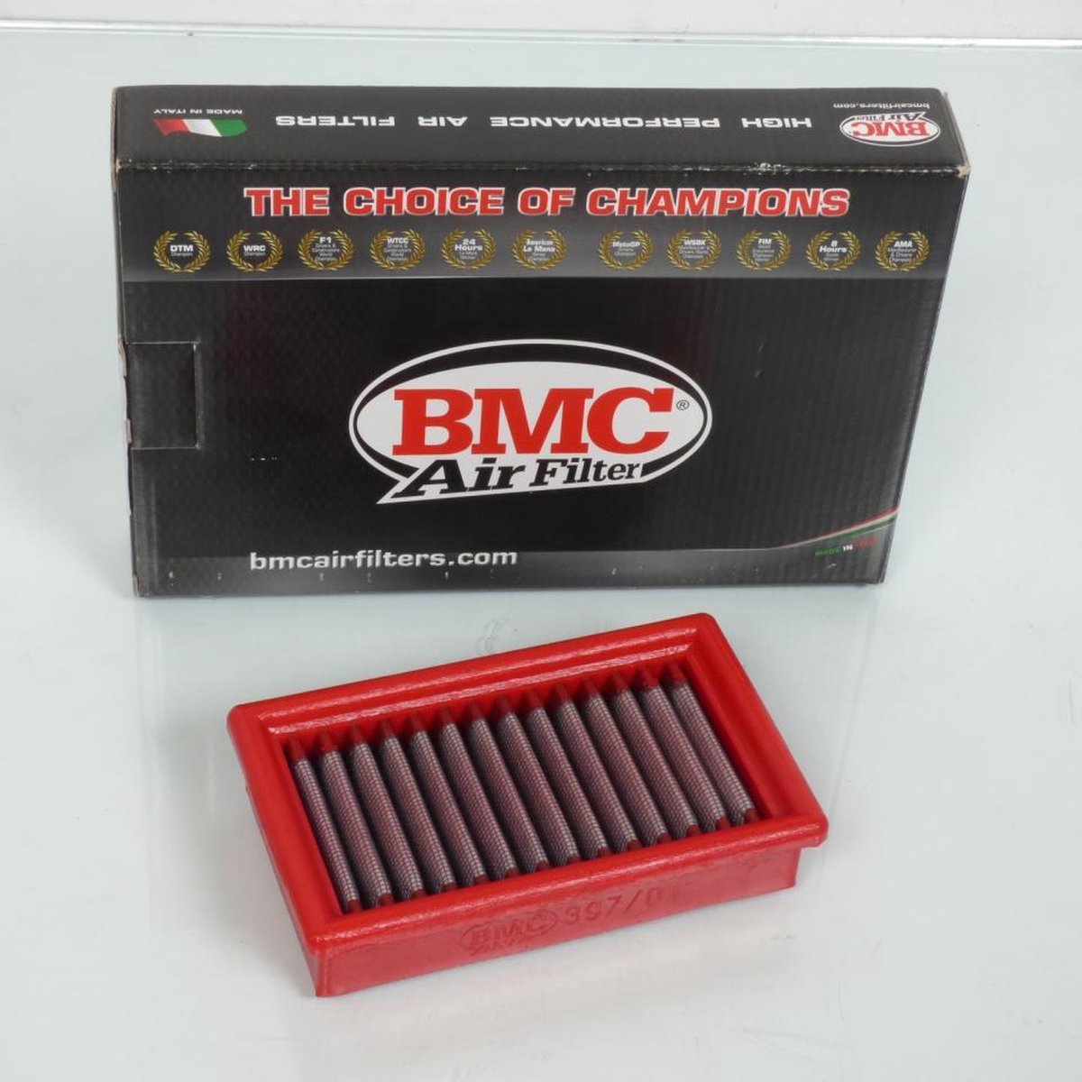 bmc racing luchtfilter voor motorfiets bmw 800 f r 2009 tot 2015 fm397/01 nieuw