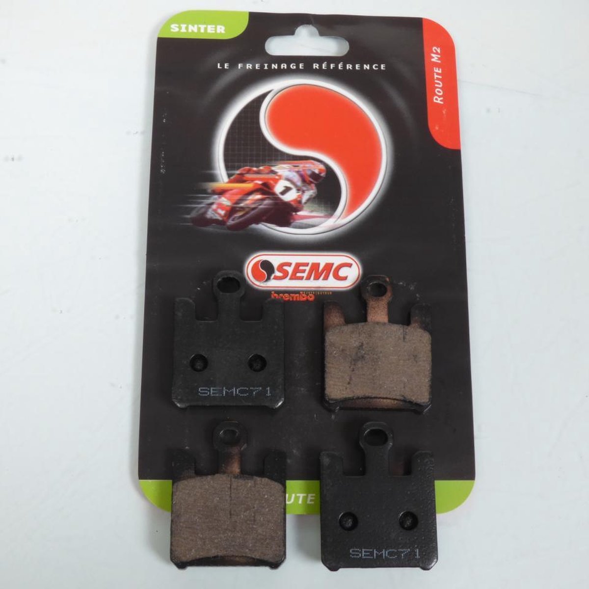 semc-remblok voor motorfiets kawasaki 1000 zx10r 2004 tot 2007 ks11/m2 nieuw