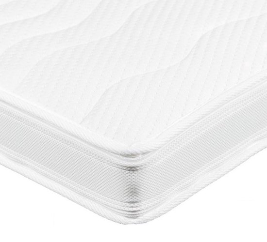 Topdek Matras XXL Topper 3D Tencel - Bamboe Mousse Froide Topper - Surmatelas épaisseur 12cm - 90x210 Topdekmatelas Orthopédique