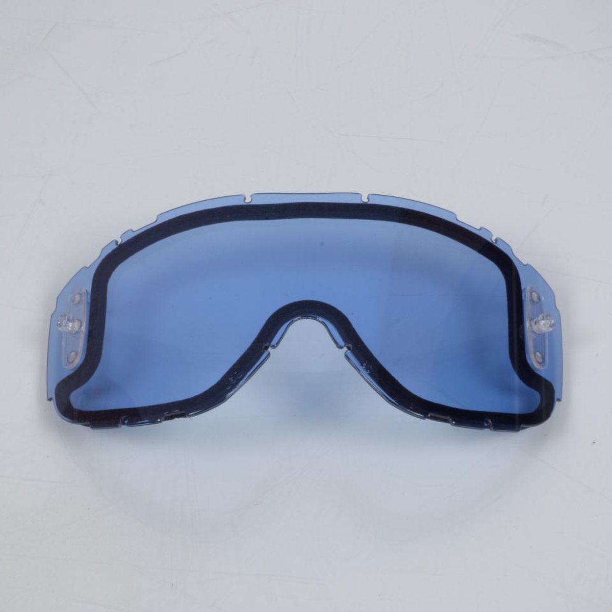 dubbel blauw scherm voor cross smith bril zuiger motorfiets enduro quad nieuw