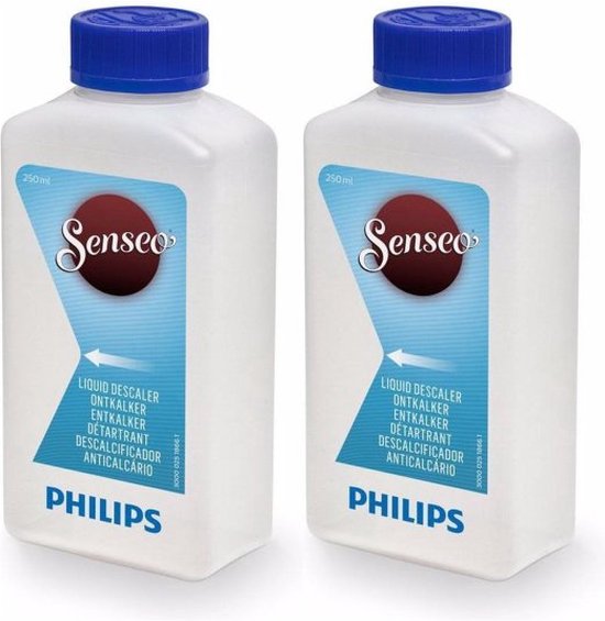 Ontkalker - Philips Senseo - Krachtige Formule - Set van 2 - Transparant