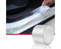 Folie Geschikt voor auto's, motorfietsen, fietsen 3cmx10 m - transparant, zelfklevend, verfbescherming, deurrandbescherming, randbescherming