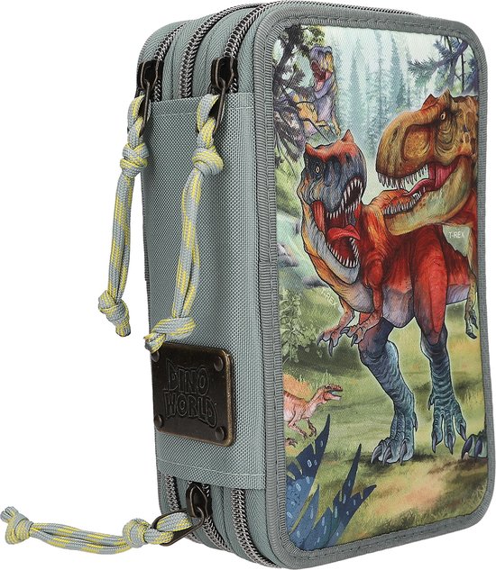Depesche - Trousse 3 compartiments Dino World - BITE