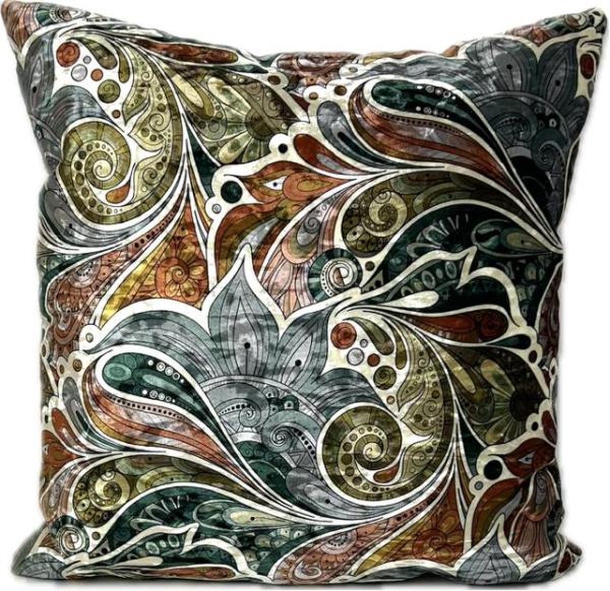 Madison sierkussen 45x45 cm Velvet paisley nvt