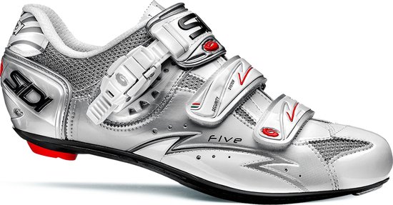 Sidi Scarpe Five - Chaussures Vélo Route - Acier Wit - Taille 48