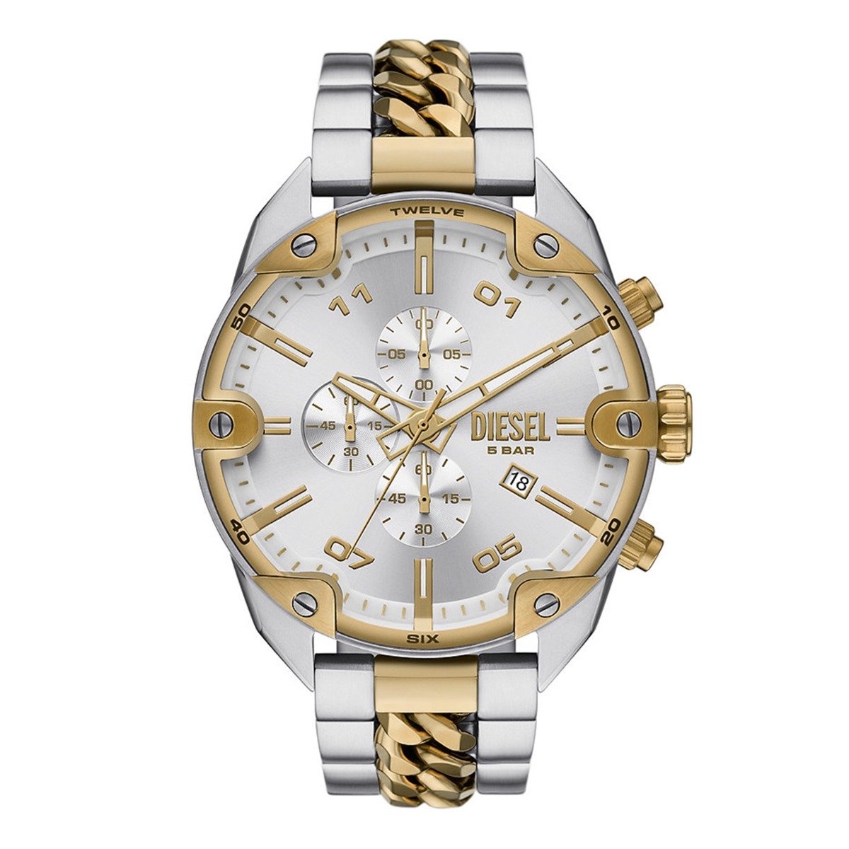 Diesel Spiked DZ4629 Heren horloge Multi - Ø 49 mm