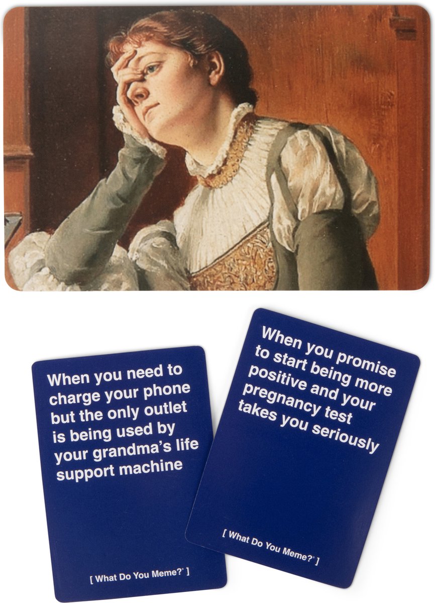 What Do You Meme? - Hilarisch Partyspel voor Jongeren & Volwassenen - Vernieuwde Versie met GIF's - Engelstalig Kaartspel — afbeelding 6