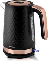 Berlinger Haus Waterkoker Met Temperatuurregeling Digitaal 1,7L - Black Rose Collection BH-9477