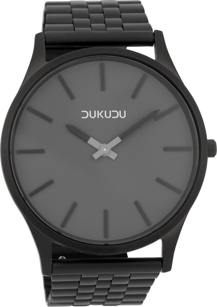 DUKUDU - Zoran - Zwarte horloge - DU-030