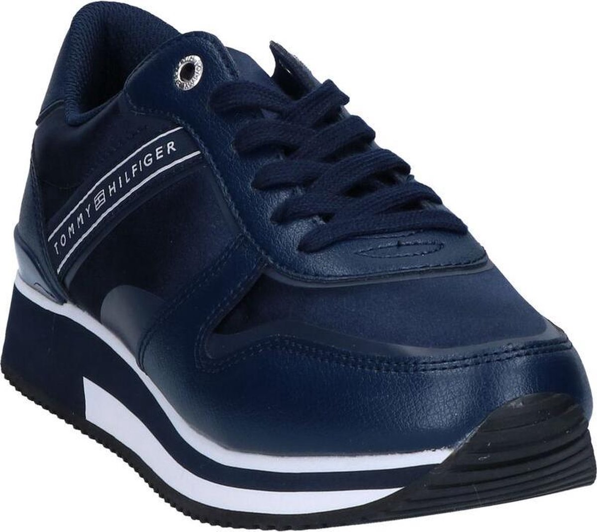 Tommy Hilfiger Mixed Active City Blauwe Sneakers Dames 37 | bol.com