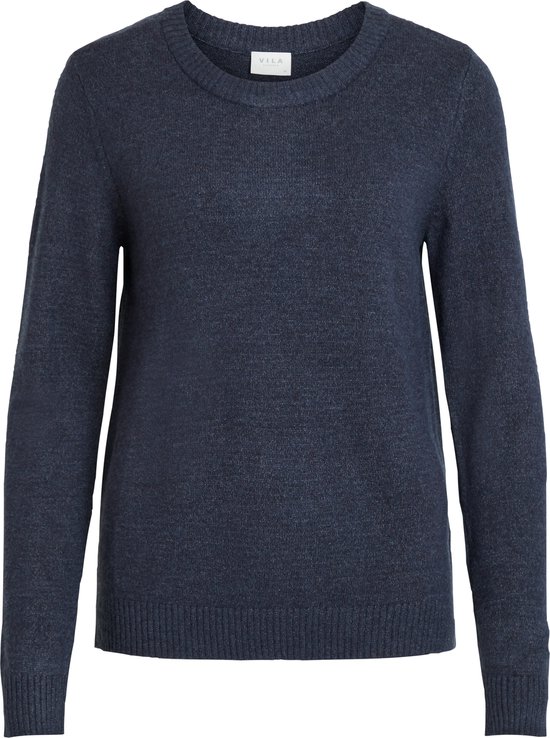 VILA VIRIL O-NECK L/S  KNIT TOP - NOOS Dames Trui - Maat M