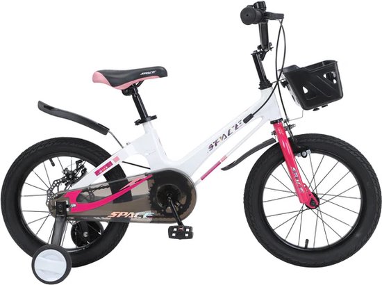 Vélo enfant SKYS de à ans 14 pouces rose bol