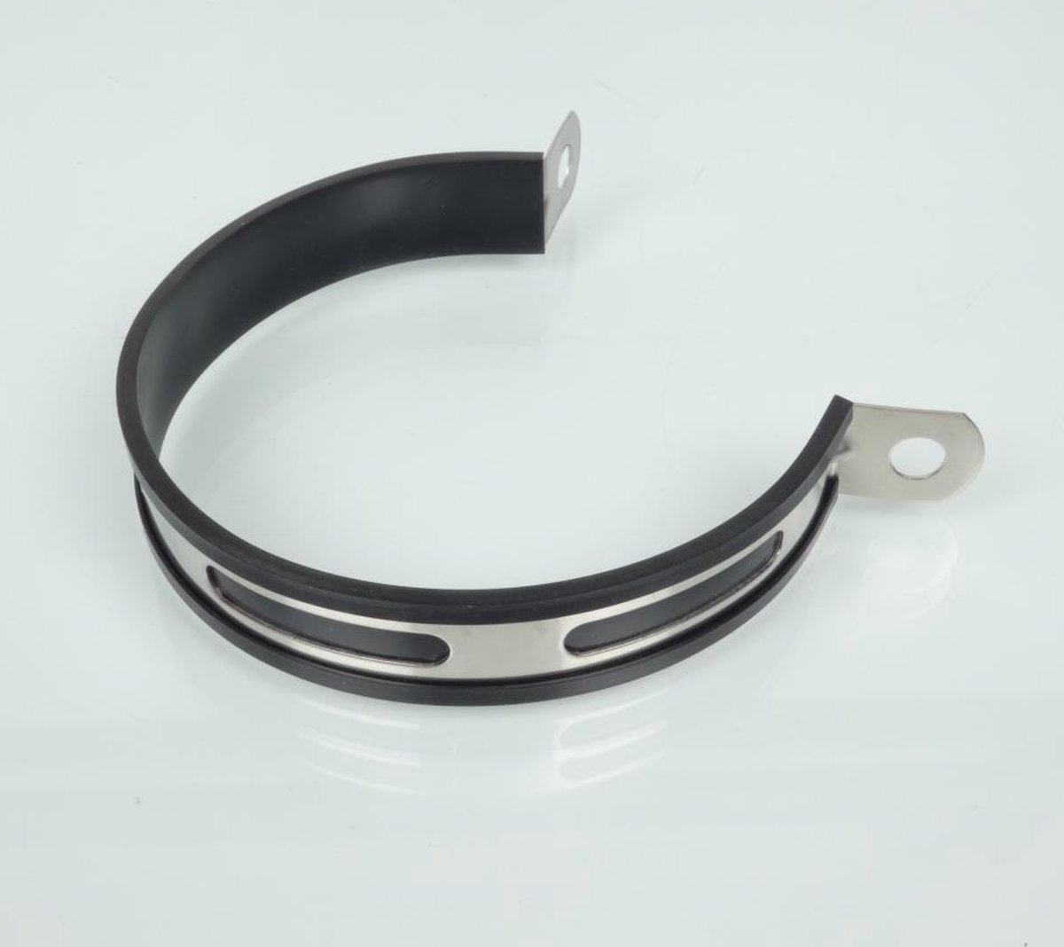 Collier support de silencieux de pot d échappement Brazoline Ø105mm pour moto Neuf