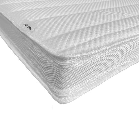 EasyBedden® Topdekmatras XXL - Topper 180x200 - 12 cm dik - Bamboo hoes - Visco Nasa Traagschuim GEL - circa 12cm dik - Orthopedisch