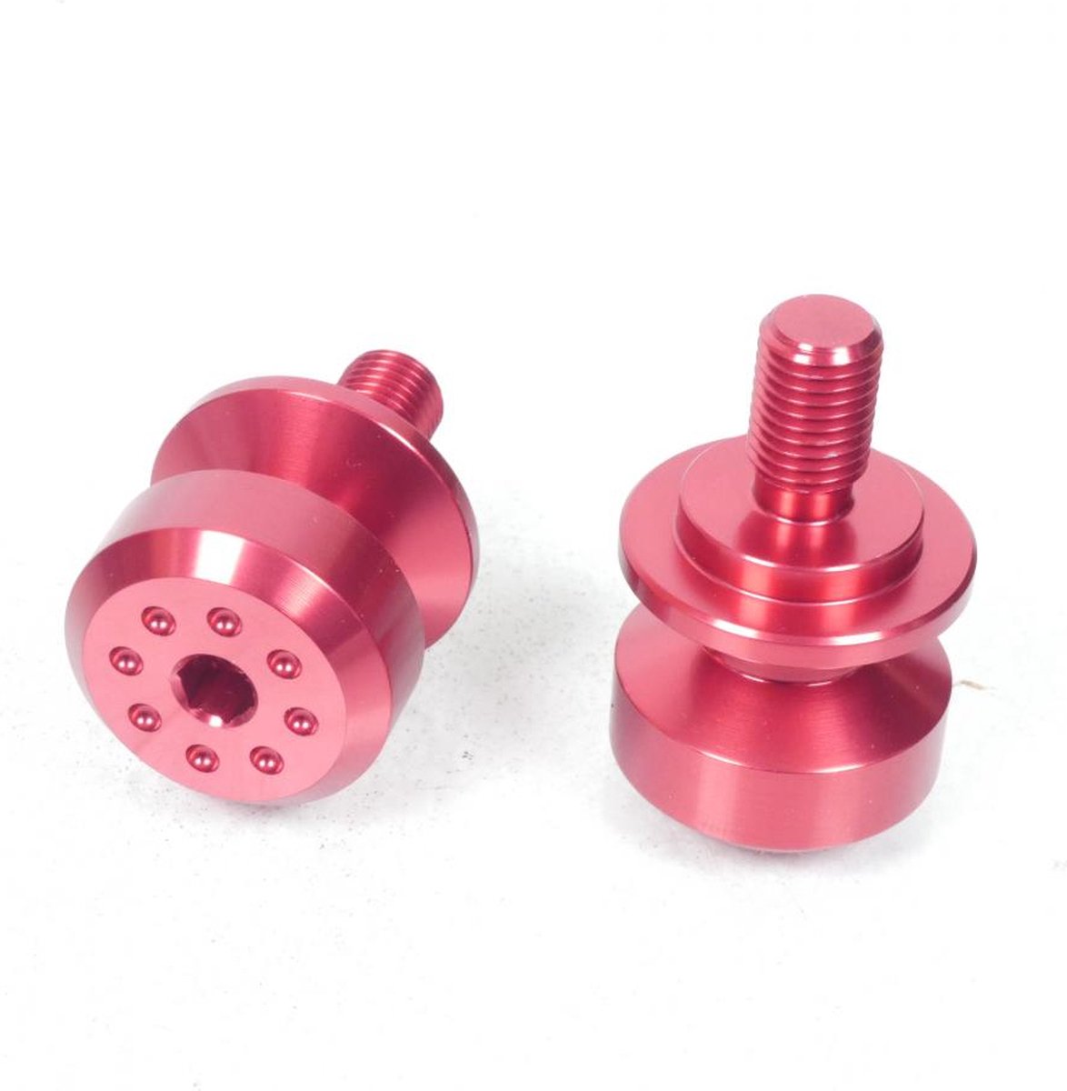 Paire Diabolo Pro-Bolt BOB10R M10 Rouge pour moto Kawasaki 650 Er6-N Neuf